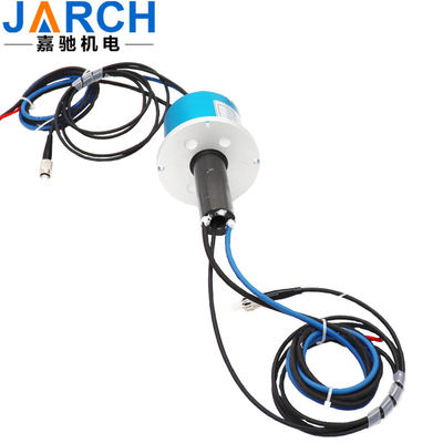 Optik-elektrischer Schleifring, integrierte FORJ mit elektrischem Schleifring, die elektrischen industriellen Schleifringe